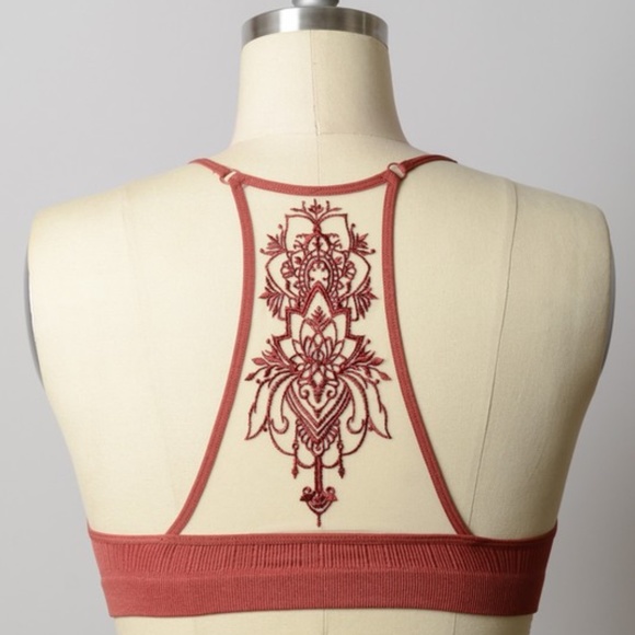 GET NOTICED Bralette - COPPER - Picture 2 of 2